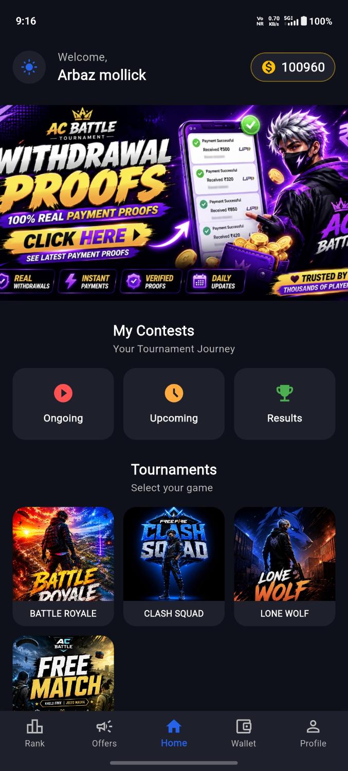 AC Battle Home